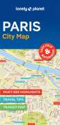 : Lonely Planet Paris City Map, KRT