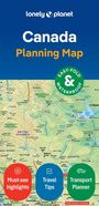 Lonely Planet: Lonely Planet Canada Planning Map, KRT