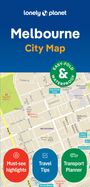 Frances Evans: Lonely Planet Melbourne City Map, KRT