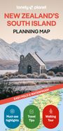 : Lonely Planet New Zealand's South Island Planning Map, KRT