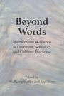 "Beyond Words: Intersections of Silence in Literature, Semiotics and Cultural Discourse. Edited by Wolfgang Stadler und Paul Mayr." Der Hintergrund hat weiche, verschwommene Farbtöne in Pastell.