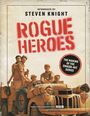 „Introduced by Steven Knight. ROGUE HEROES. The making of the smash-hit series.“ Gruppe in einem Jeep in der Wüste.