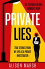 Alison Marsh: Private Lies, Buch