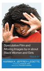 "Speculative Film and Moving Images by or about Black Women and Girls." Frau mit Locken, rotes Oberteil, Hände nach vorn.