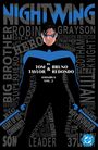 "Nightwing", "Robin", "Grayson", "Hero", "By Tom Taylor & Bruno Redondo, Omnibus Vol. 2." Illustration eines Helden.