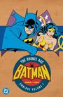 "The Bronze Age Batman: The Brave and the Bold Omnibus Volume 1." Illustration von Batman und Wonder Woman in Actionpose.
