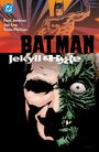 Text: "Batman: Jekyll & Hyde". Illustration: Batman im Hintergrund, vorn ein gespaltenes Gesicht, halb menschlich, halb grün.