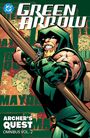 "Green Arrow", "Archer's Quest Omnibus Vol. 2". Illustration: Grüner Bogenschütze mit Bogen, muskulös, grimmiger Ausdruck.