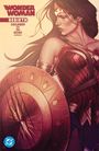 „Wonder Woman: Rebirth“, „Children of the Gods Omnibus“. Illustration einer Kriegerin mit Schild und Diadem.