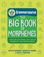 Titel: "The Big Book of Morphemes". Logo oben links. Symbole wie Ohren, Waage, Schloss umgeben den Text.