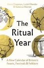 „The Ritual Year: A New Calendar of Britain’s Feasts, Festivals & Folklore“; Zeichnungen mit Pflanzen, Hirsch, Hase, Steine.
