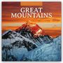 : Great Mountains - Die höchsten Berge 2025 - 16-Monatskalender, KAL