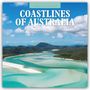 Robin Red: Coastlines of Australia - Australische Küste 2025 - 16-Monatskalender, KAL