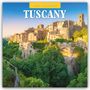 : Tuscany - Toskana 2025 - 16-Monatskalender, KAL