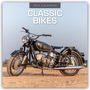 Robin Red: Classic Bikes - Klassische Motorräder 2025 - 16-Monatskalender, KAL