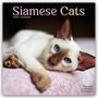 Avonside Publishing Ltd: Siamese Cats - Siam-Katzen 2025 - 16-Monatskalender, KAL