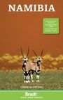 "NAMIBIA" oben, mittig zwei Antilopen auf Wiese, Autorenname Chris McIntyre, unten: Bradt-Logo mit "TRAVEL TAKEN SERIOUSLY".