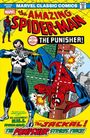 „The Amazing Spider-Man“, „The Punisher!“, „His assignment: kill Spider-Man!" zeigen Kampfszene zwischen Spider-Man und Gegner.
