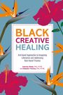 Text: „BLACK CREATIVE HEALING: Arts-based Approaches to Imagining Liberation and Addressing Race-based Trauma.“ 

Bunte Illustration mit Hibiskus- und Paradiesvogelflowers auf blauem Hintergrund.