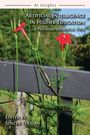 "Artificial Intelligence in Higher Education: A Phenomenological View". Im Vordergrund rote Blumen an einem Geländer.
