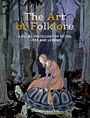 „The Art of Folklore“ und „A Visual Miscellany of Myths, Lore and Legend“. Eine Frau auf einer Schildkröte im Wald.