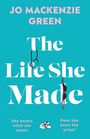 Titel: "The Life She Made". Ein Stethoskop und ein Bikini hängen daran. Unten: "She knows what she wants. Does she know the price?" und Ballettschuhe.
