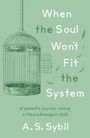"When the Soul Won’t Fit the System. A parent’s journey raising a Neurodivergent child. A.S. Sybil." Ein offener Vogelkäfig.