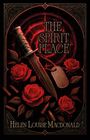 "The Spirit Place" und "Helen Louise Macdonald". Dolch, Erkennungsmarke, rote Rosen, Patronen, schwarzer Hintergrund.