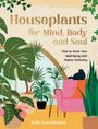 „Houseplants for Mind, Body and Soul. How to Grow Your Well-Being with Indoor Greenery.“ Illustration: Pflanzen, Sofa, Katze.