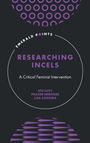 "EMERALD POINTS: RESEARCHING INCELS – A Critical Feminist Intervention, Stu Lucy, Frazer Heritage, Lisa Sugiura." Kreismuster in Lila.