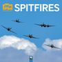 "SPITFIRES", "IWM CALENDAR 2027". Sechs Flugzeuge fliegen am blauen Himmel über weißen Wolken. Oben links Logo.
