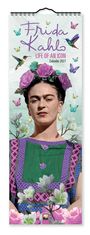 Tree Flame: Frida Kahlo - Life of an Icon - Slimline-Kalender 2027 - Original Flame Tree Publishing-Kalender Slimeline [Kalender], KAL