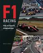 "F1 Racing: The Ultimate Companion." Drei Rennszenen mit Formel-1-Autos auf unterschiedlichen Strecken.