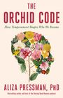 „The Orchid Code“, „Dr Aliza Pressman“, „Cover to be revealed“. Blaues Layout mit bantam-Logo.