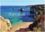 Text: "PORTUGAL", "2027", "CASARES EDITION". Küstenlandschaft mit türkisblauem Meer, Felsen und Sandstrand.
