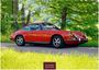 "Porsche Classic Cars 2027" steht links oben. Ein rotes, klassisches Auto steht auf einer Straße vor grünen Bäumen.