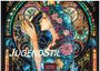 "JUGENDSTIL" in weiß. "CASARES EDITION" unten. Farbige Illustration einer Frau mit Blumen, stilisiert und detailreich.