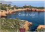 Text: "Cote d'Azur 2027", "CASARES EDITION". Küstenlandschaft mit türkisem Wasser und üppiger Vegetation.