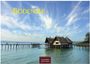 Text: "BODENSEE", "2022", "CASARES EDITION". Pfahlbauten über klarem Wasser, blauer Himmel mit Wolken.