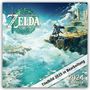 : Nintendo - The Legend of Zelda - Die Legende von Zelda 2025 - Wandkalender, KAL