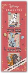 : Disney Classics - You, Me and Us 2025 - Slimline-Kalender, KAL