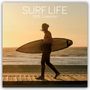 The Gifted Stationery Co. Ltd: Surf Life - Surfen - Surfing 2025 - 12-Monatskalender, KAL