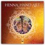 Tree Flame: Henna Hand Art Wall Calendar 2025 (Art Calendar), KAL