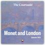 : The Courtauld: Monet and London Wall Calendar 2025 (Art Calendar), KAL