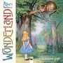 Tree Flame: Alice in Wonderland - Alice im Wunderland 2026 - Original Flame Tree Publishing-Kalender [Kalender], KAL