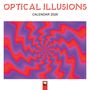 Tree Flame: Optical Illusions - Optische Illusionen 2026 - Original Flame Tree Publishing-Kalender [Kalender], KAL