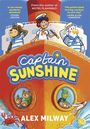 'Captain Sunshine', Alex Milway. Oben Kommentare von Steven Lenton und Laura Ellen Anderson. Illustration: Tiere an Bord eines Schiffs.