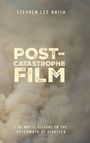 „Stephen Lee Naish. POST-CATASTROPHE FILM. Cinematic visions in the aftermath of disaster.“ Hintergrund aus Rauch.