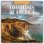 Robin Red: Coastlines of Amerika - Amerikanische Küsten 2026 - 16-Monatskalender, KAL