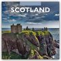 Robin Red: Scotland - Schottland 2026 - 16-Monatskalender, KAL